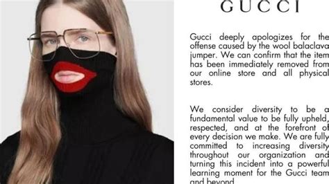 gucci sweater balaclava|Gucci Apologizes And Removes Sweater Following 'Blackface' Backlash .